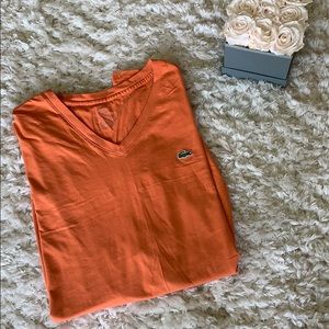 Lacoste Men’s V-neck Pima Cotton T-Shirt